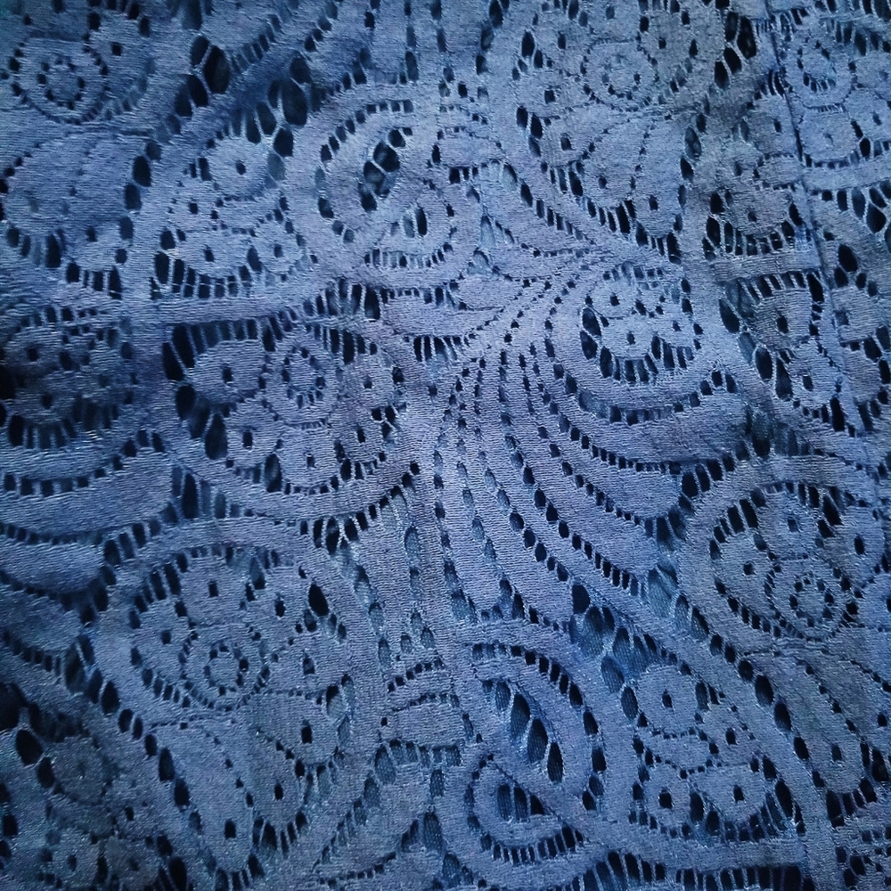 American Rag blue lace dress XS - Picture 6 of 8